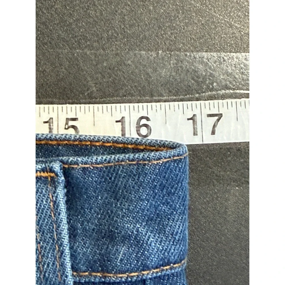 Vintage Levis 516 Orange Tab Jeans 75' Mens 34x30 Medium Wash Straight Leg